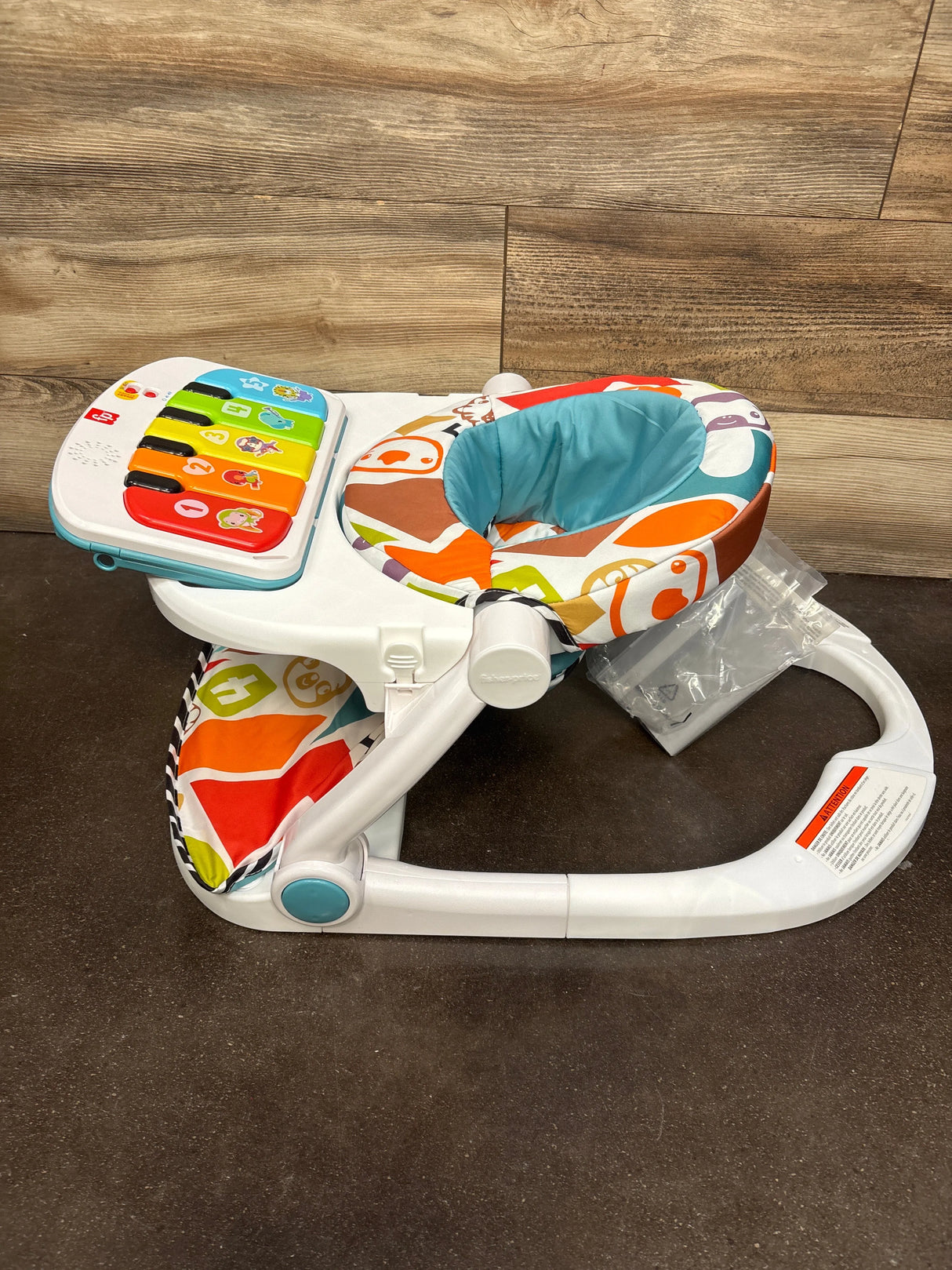 NEW Fisher Price Kick & Play Deluxe Sit-Me-Up Floor Seat - Me n Mommy To Be