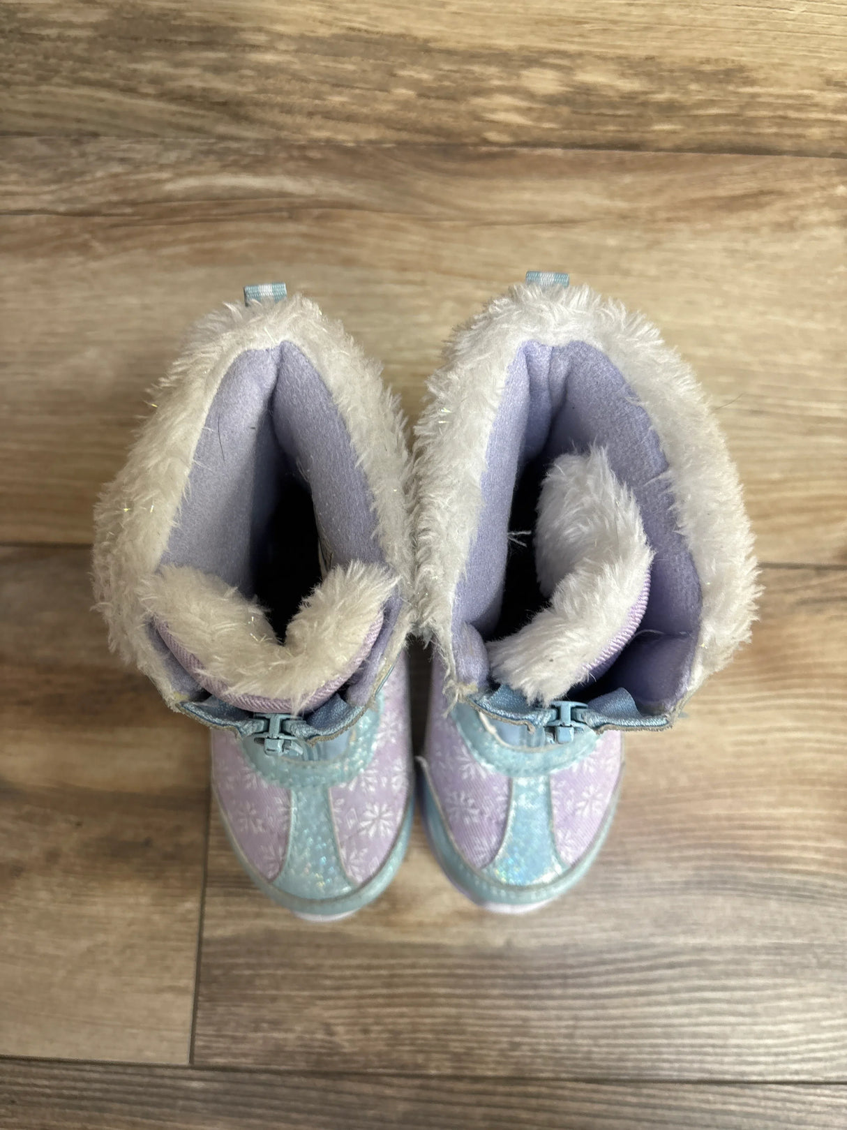 Josmos Disney Frozen Snow Boots Purple sz 7c
