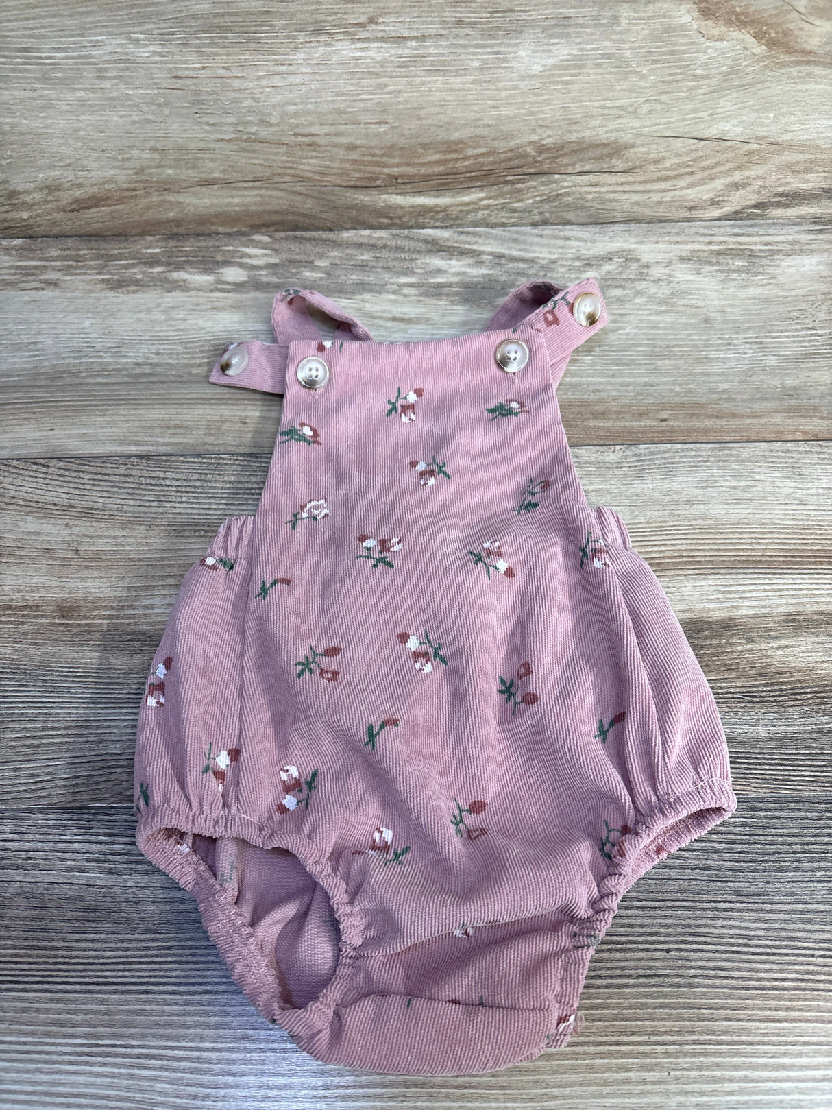 Shein Floral Bubble Romper Pink sz 6m
