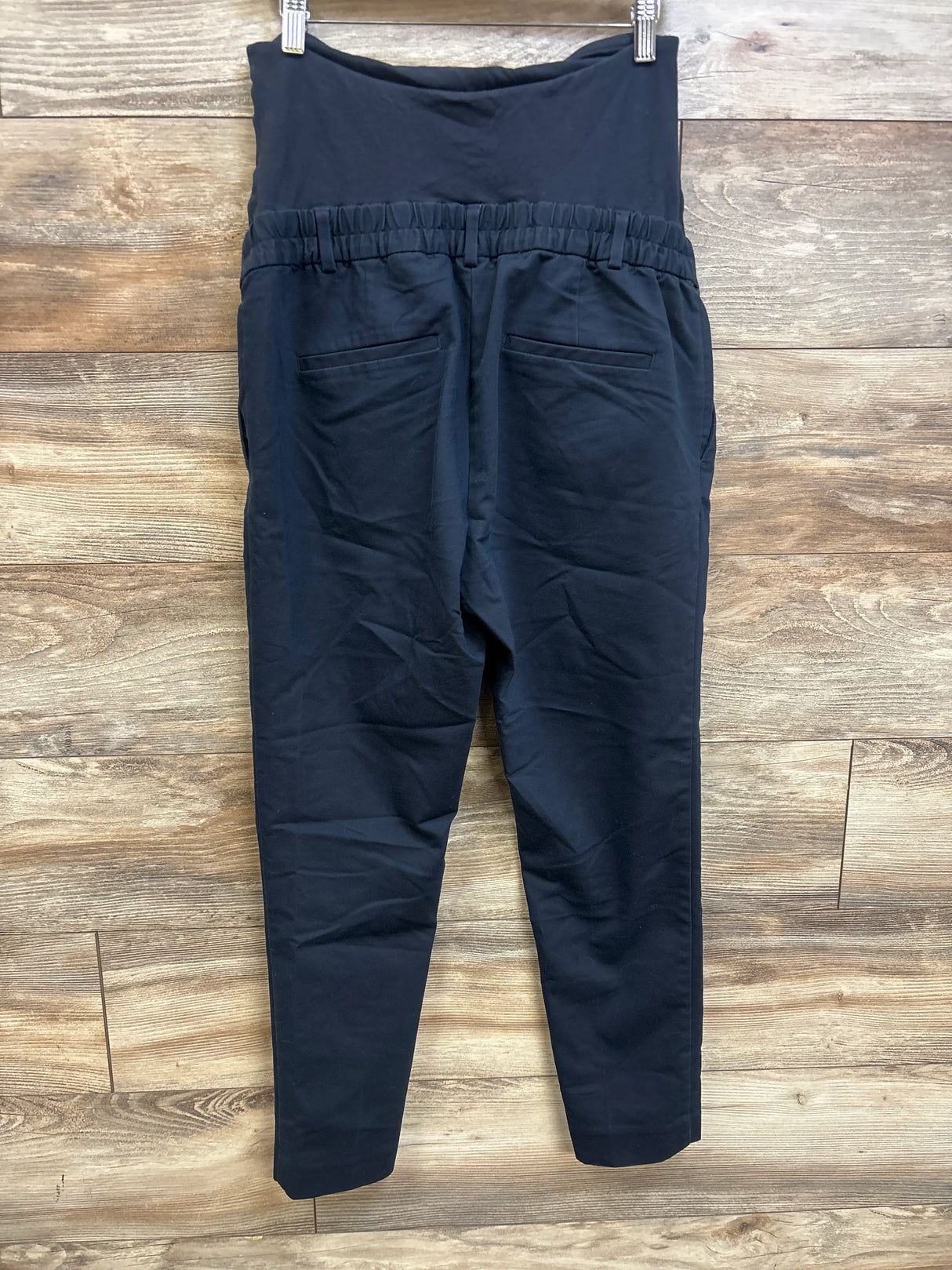 H&M Mama Maternity Full Panel Pants Navy sz Medium