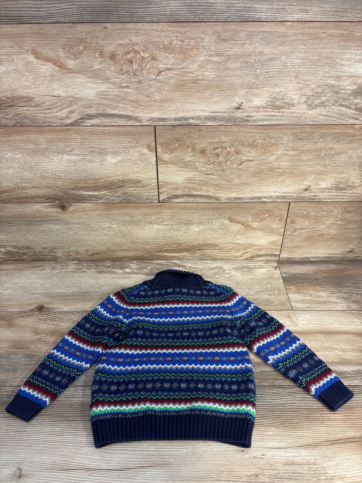 Janie & Jack Fair Isle Sweater sz 3T