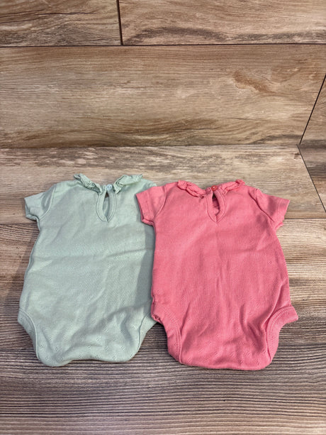 Laughing Llama 2pk Bodysuits Pink sz 3m - Me n Mommy To Be