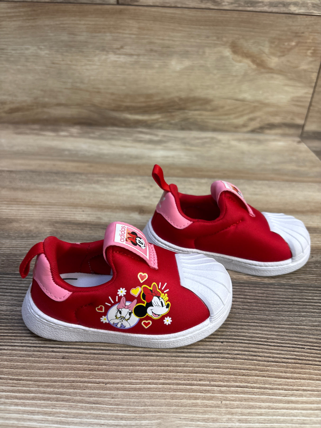 Disney x Adidas Superstar 360 Sneakers Red sz 5c