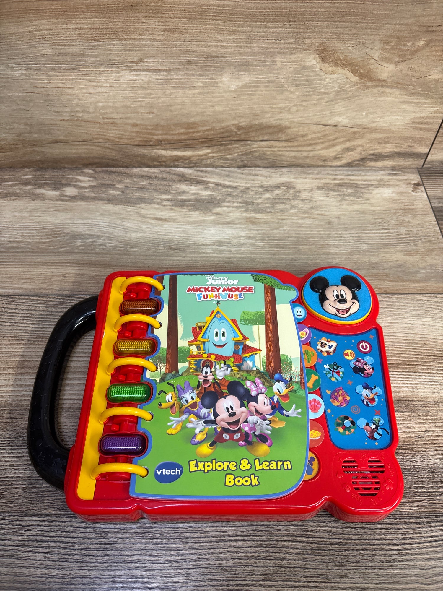 VTech Disney Junior Mickey Mouse Funhouse Explore and Learn Book