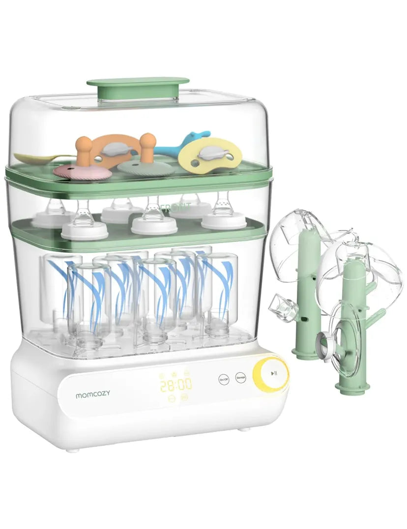 NEW Momcozy 3-Layers Large Capacity Bottle Sterilizer and Dryer