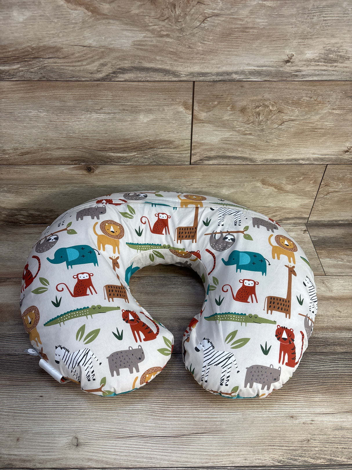 Boppy Nursing Pillow with Animal Slipcover