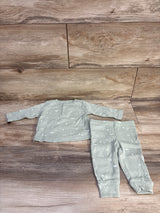 Carter's 2pc Ribbed Henley Shirt & Pants sz 6m