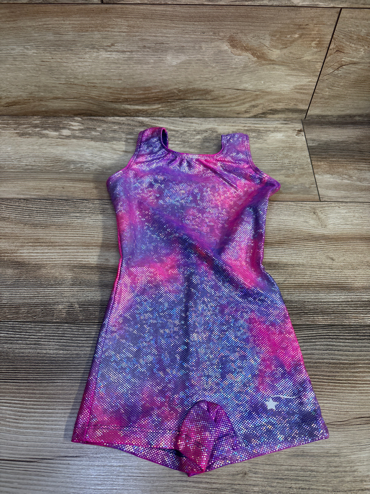 Destira Metallic Leotard Pink/Purple sz 5T