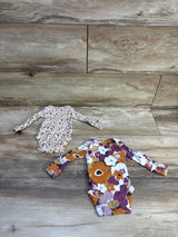 Carter's 2pk Bodysuits White sz Preemie