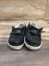 Hey Dude Wally Stretch Loafer Black sz 5c