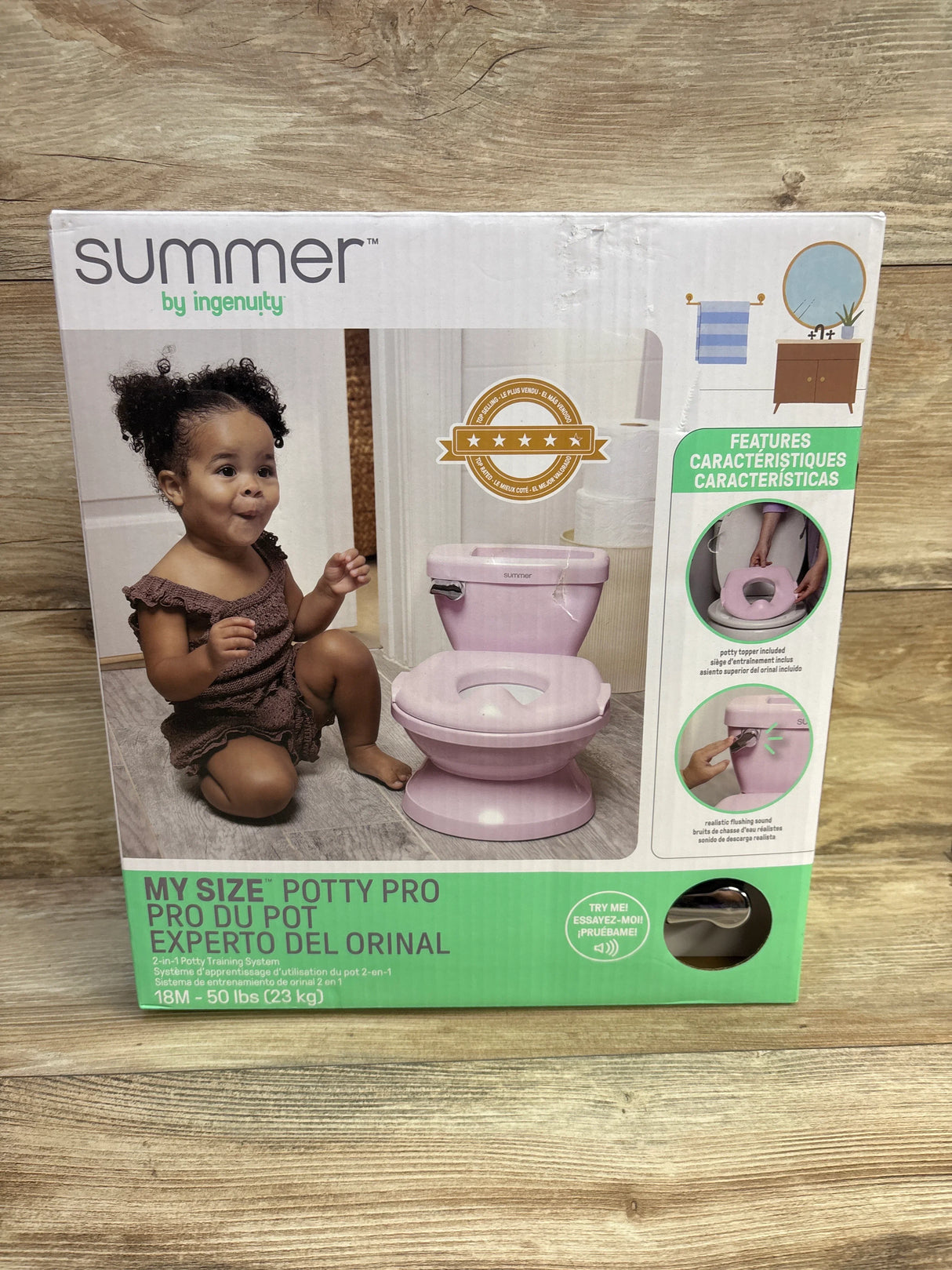NEW Summer by Ingenuity My Size Pro Potty Chair