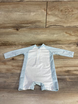 Cuddle Cubs 1Pc Rash Guard Light Blue sz 12-18m