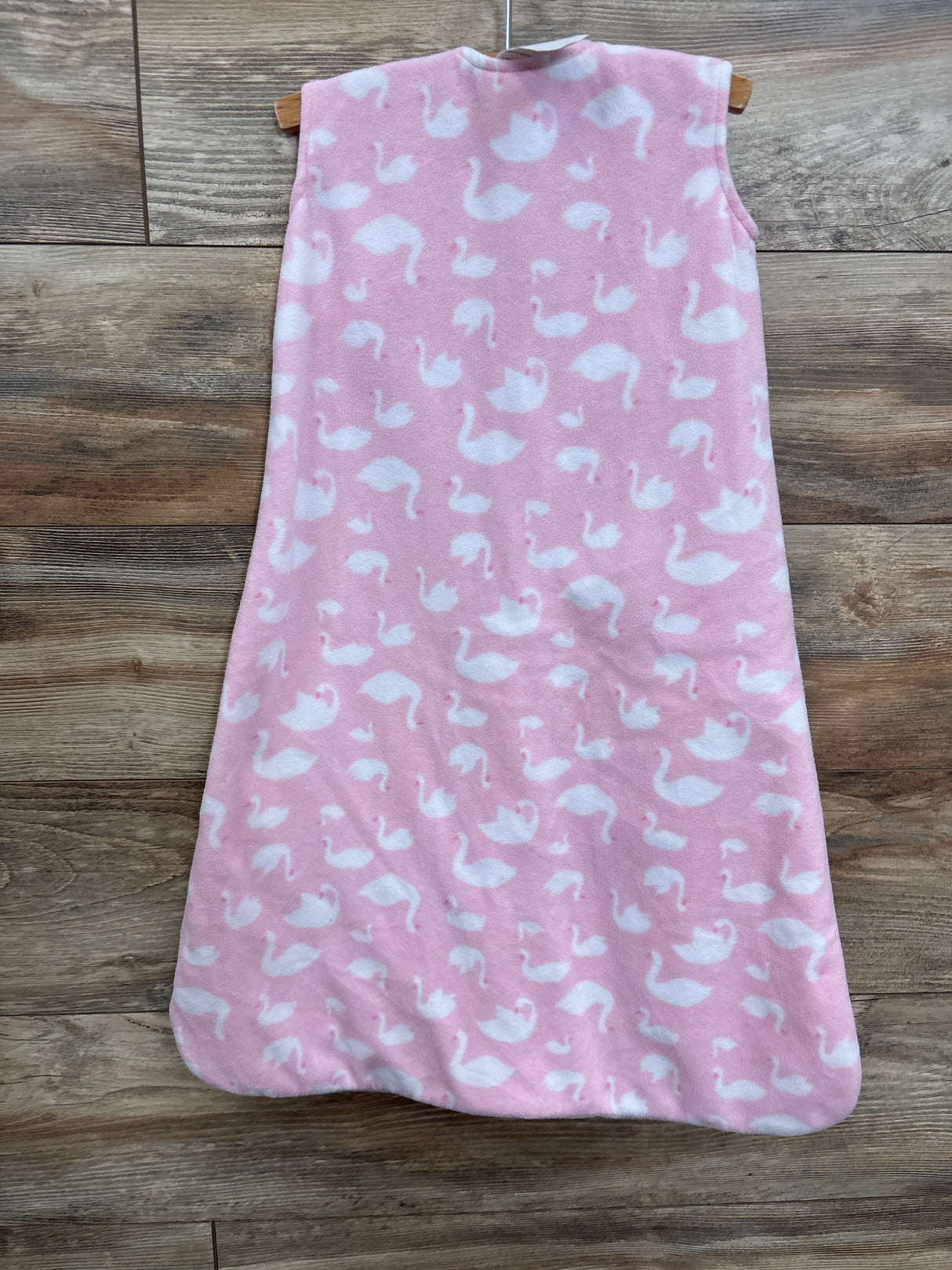 Halo SleepSack Wearable Blanket Micro-Fleece Pink Swan sz 6-12m