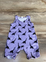 Shein Dinosaur Tank Romper Purple sz 6-9m - Me n Mommy To Be