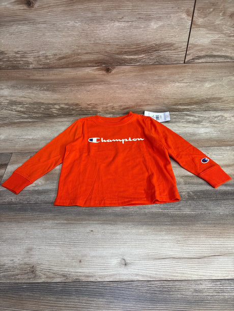 NEW Champion Logo Shirt Orange sz 3T - Me n Mommy To Be