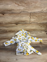 Luvable Friends Floral Robe White sz 0-9m