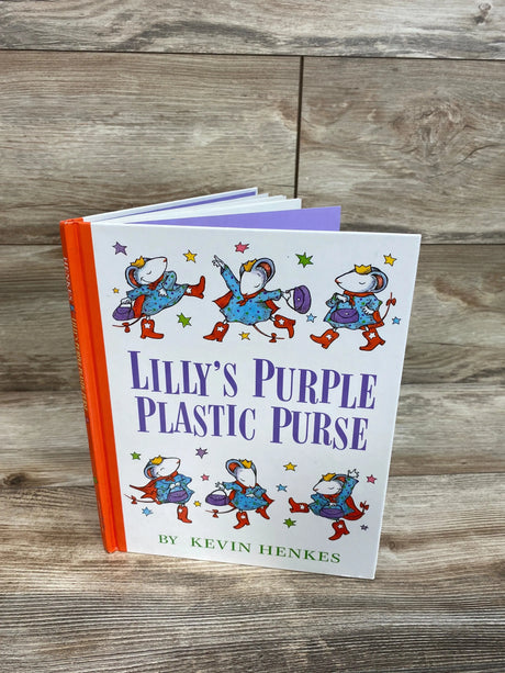 Lilly's Purple Plastic Purse Hardcover - Me 'n Mommy To Be