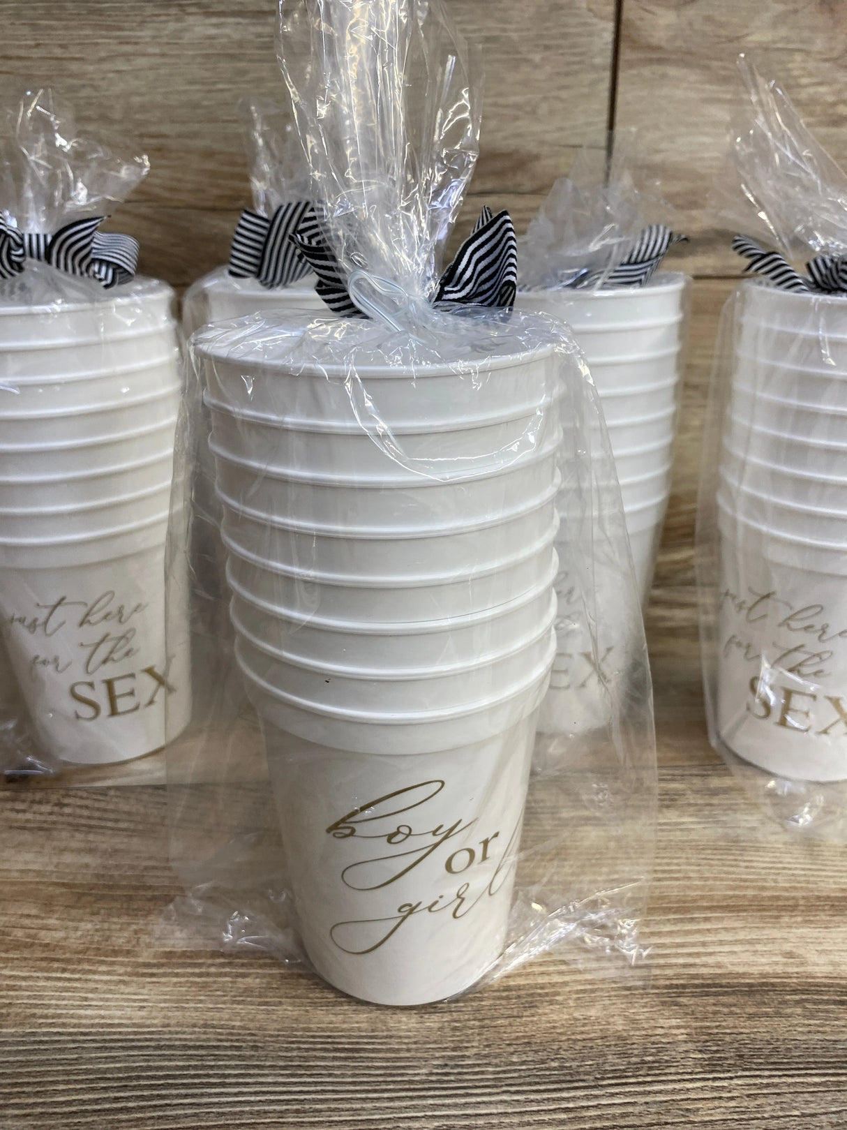 NEW Gender Reveal Cups & Napkins