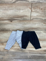 Simple Joys 2pk Pants Grey sz 0-3m