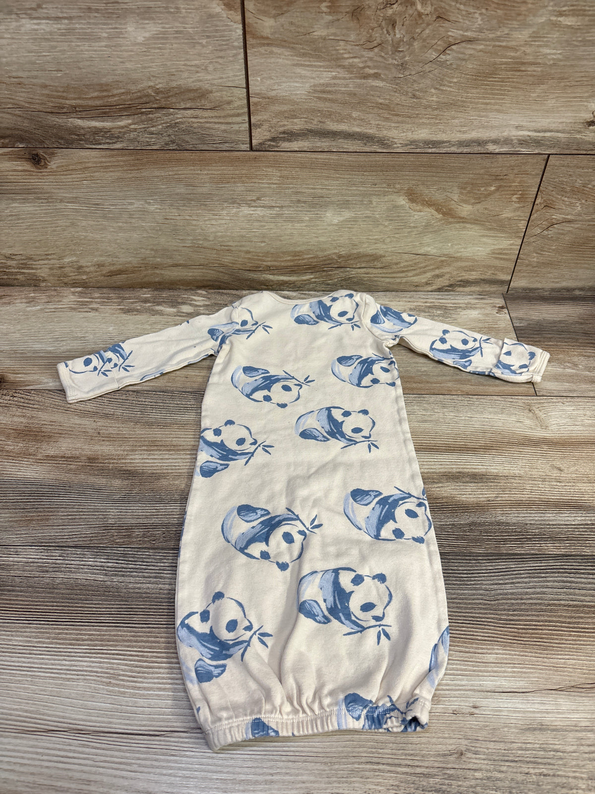 Carter's Panda Print Sleep Gown Ivory sz 3m
