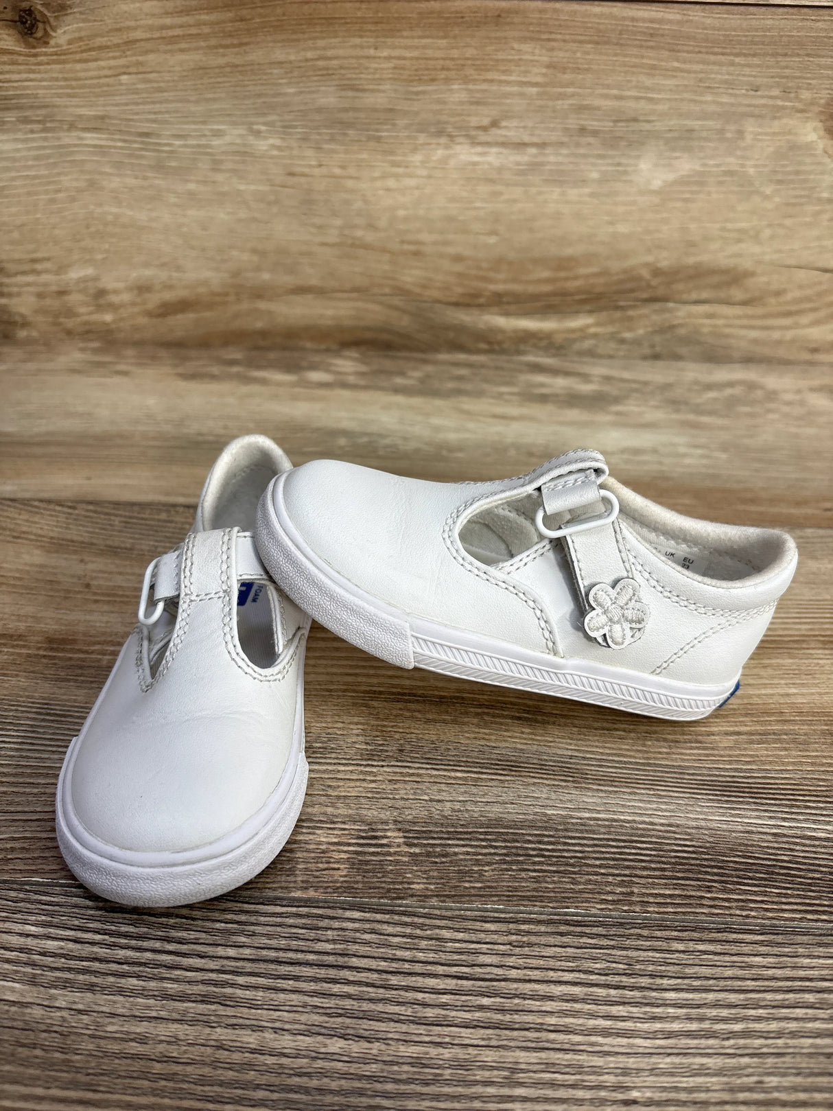 Keds Daphne White Leather Mary Jane Sneakers White sz 7c