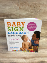 Baby Sign Language Made Easy: 101 Signs Paperback Book