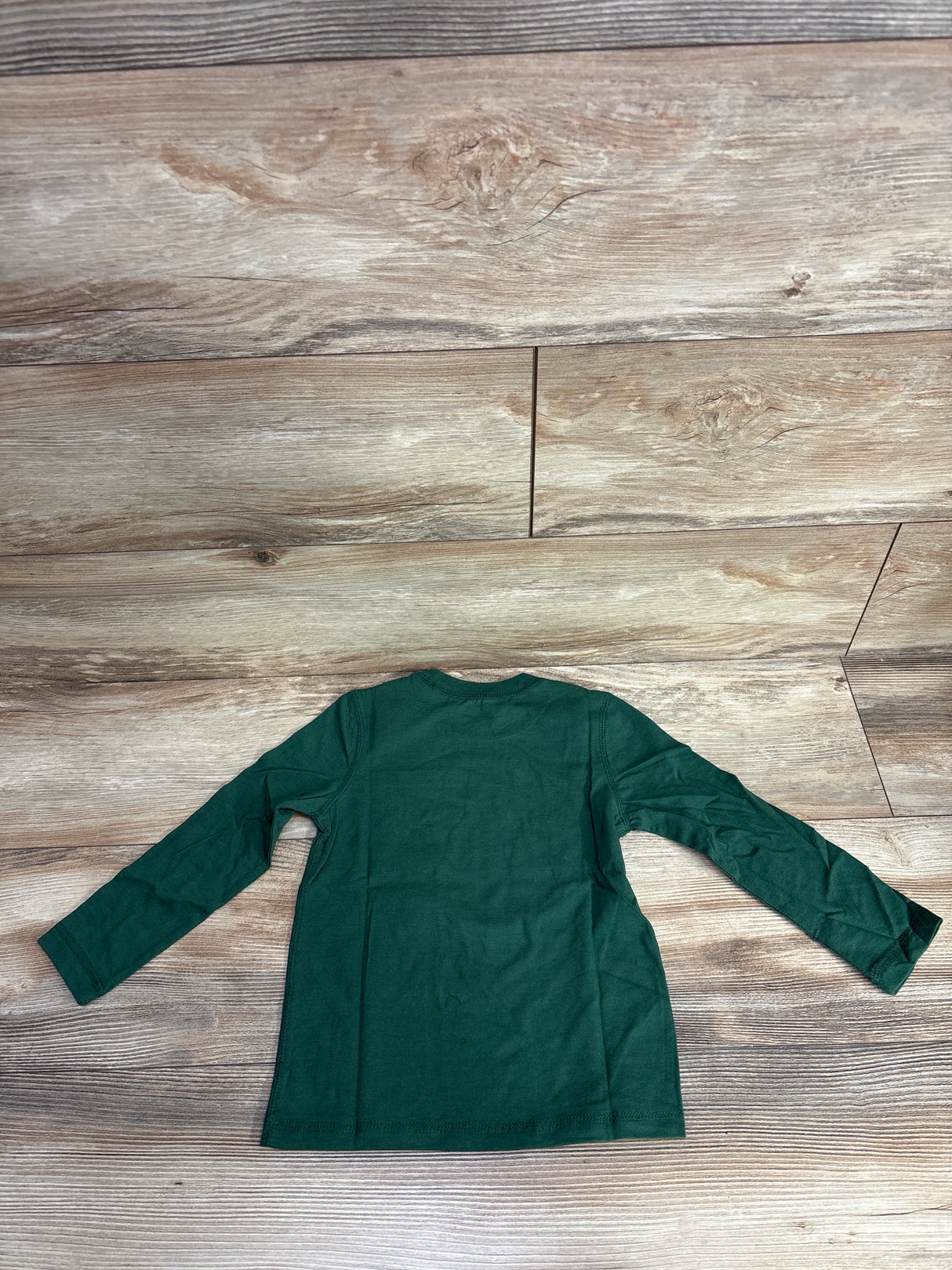 NEW Okie Dokie Solid Green Pocket T-shirt sz 4T