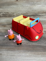 Peppa Pig Family Car w/ Mummy Pig and Peppa Figures