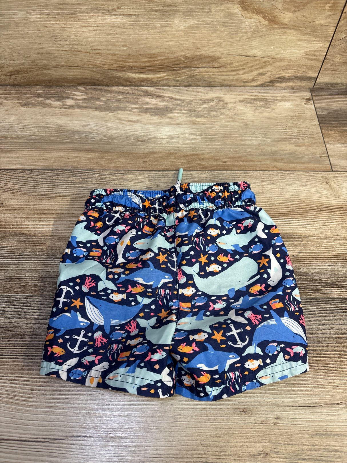Cat & Jack Swim Trunks Blue sz 18m