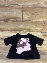 Barbie Shirt Black sz 5T