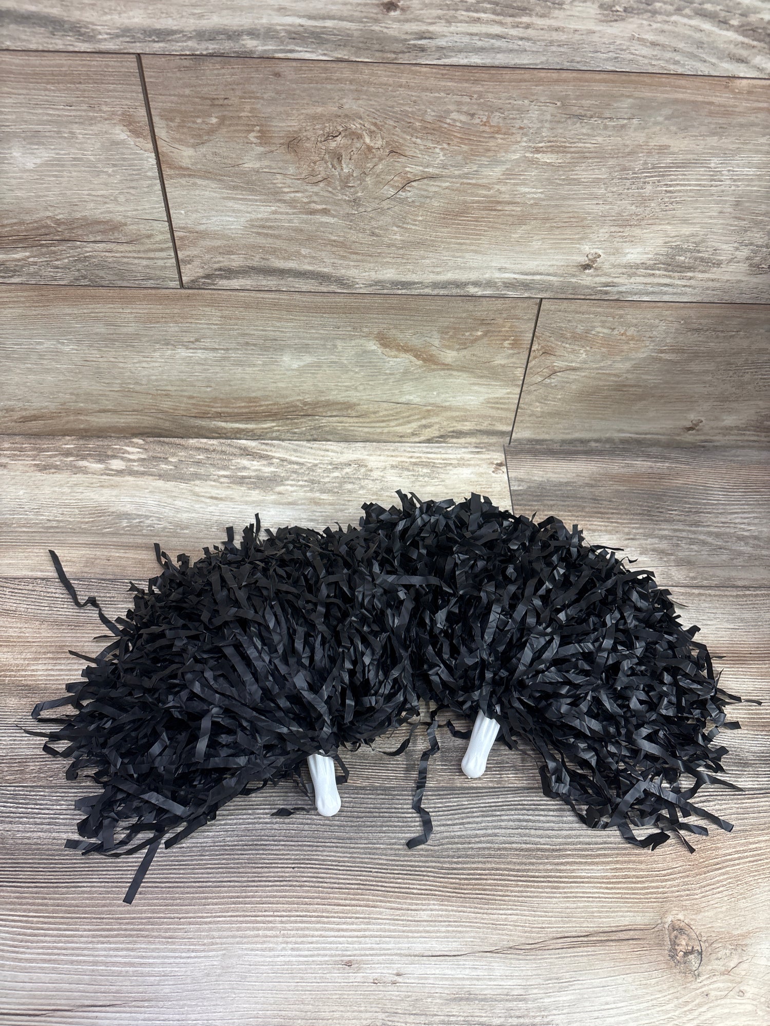Yaure Joy 2pc Cheerleading Pom-Poms Black