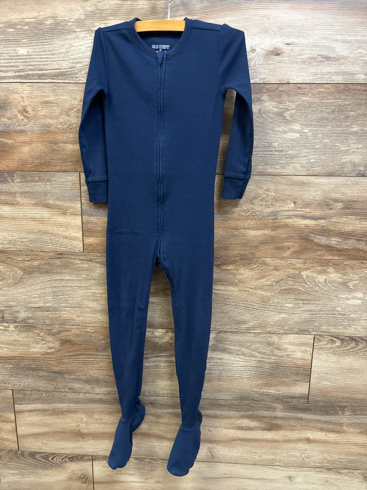 Old Navy Ribbed Sleeper Navy sz 4T