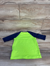 Cat & Jack Rash Guard Shirt Navy sz 4/5T