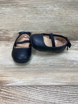 Wonder Nation Bow Ballet Flats Black Sz 2c