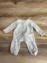 Simple Joys Sheep Print Sleeper Grey sz Newborn