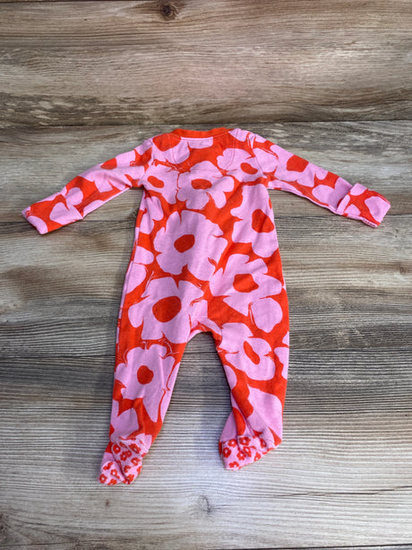 Nike Floral Sleeper Red sz 3m - Me n Mommy To Be