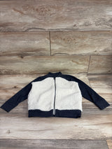 Old Navy Raglan Sherpa Jacket Grey sz 4T