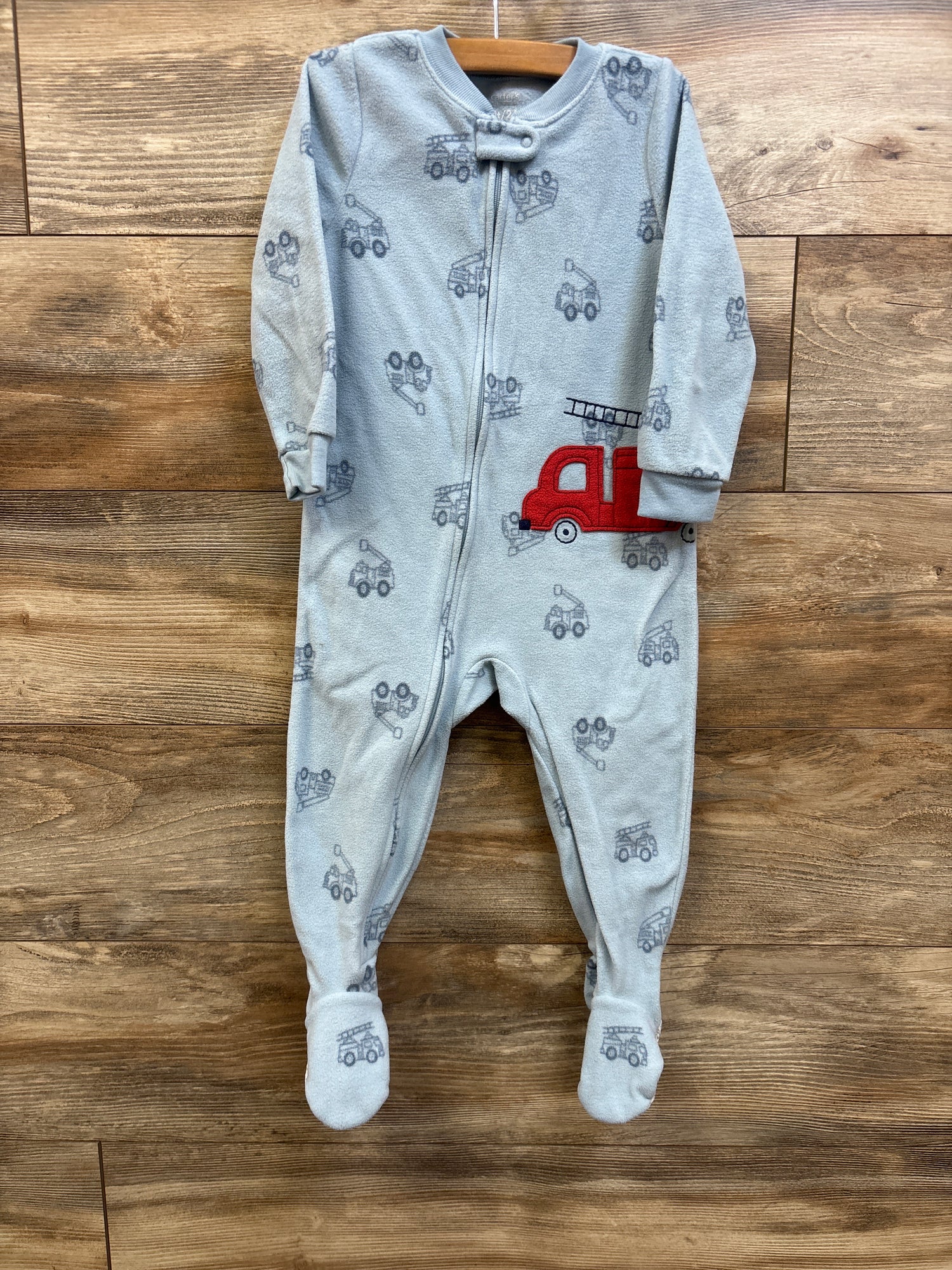 Carter's Blanket Sleeper Blue sz 2T