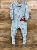Carter's Blanket Sleeper Blue sz 2T