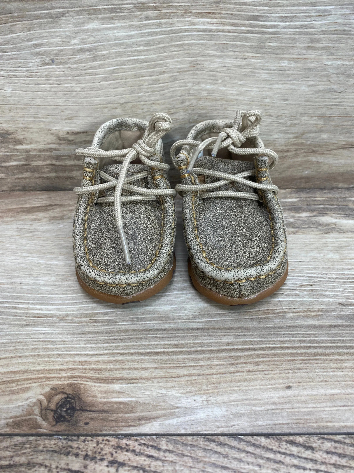 Twisted X Infant's Chukka Driving Moccasin Brown Sz 2c