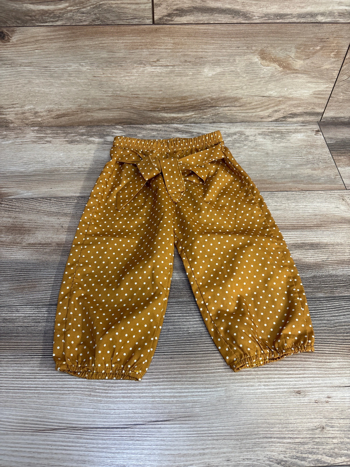 Polka Dot Pants Brown sz 12m - Me n Mommy To Be