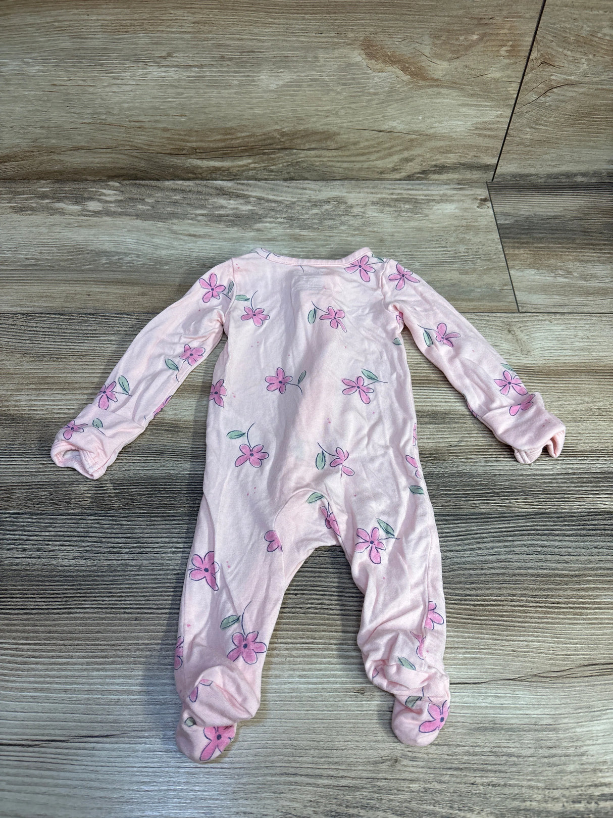 Just One You Floral PurelySoft Sleeper Pink sz Newborn - Me n Mommy To Be