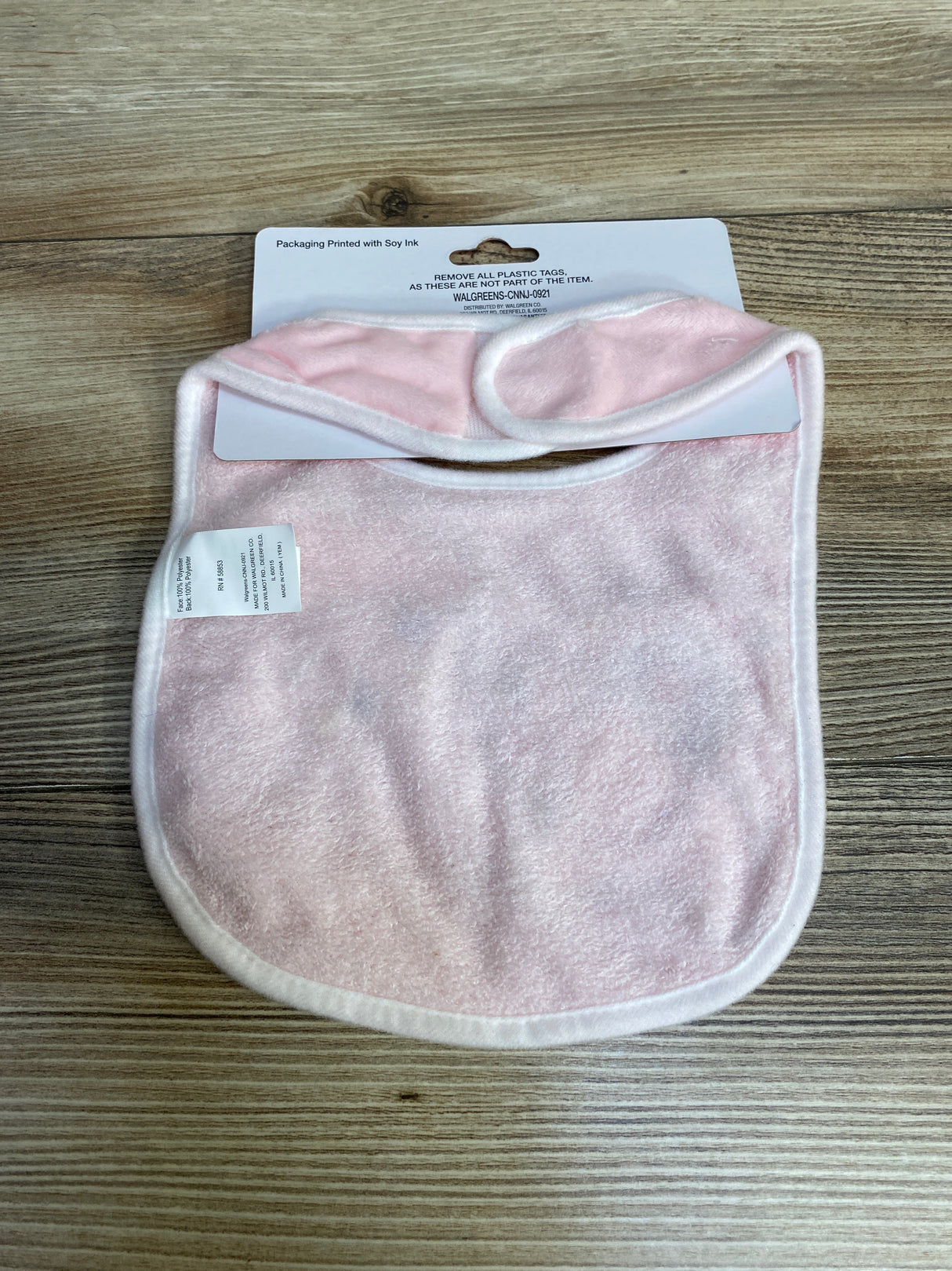 NEW Love In The Air Baby Bib "My 1st Valentine's Day" Pink - Me n Mommy To Be