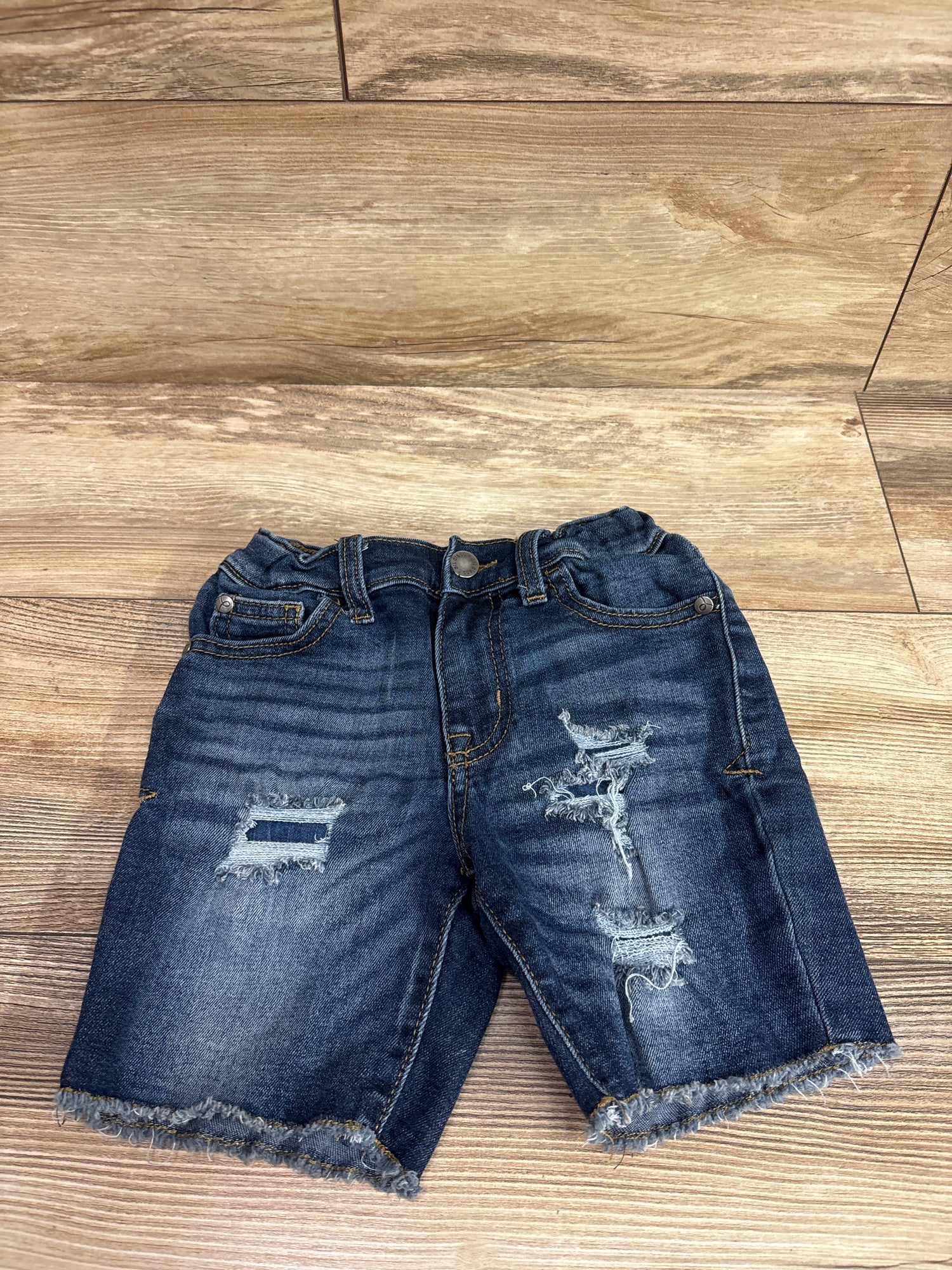 Art Class Distressed Denim Shorts Blue sz 5T
