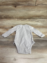Pehr Long Sleeve Henely Bodysuit Ivory sz 0-3m