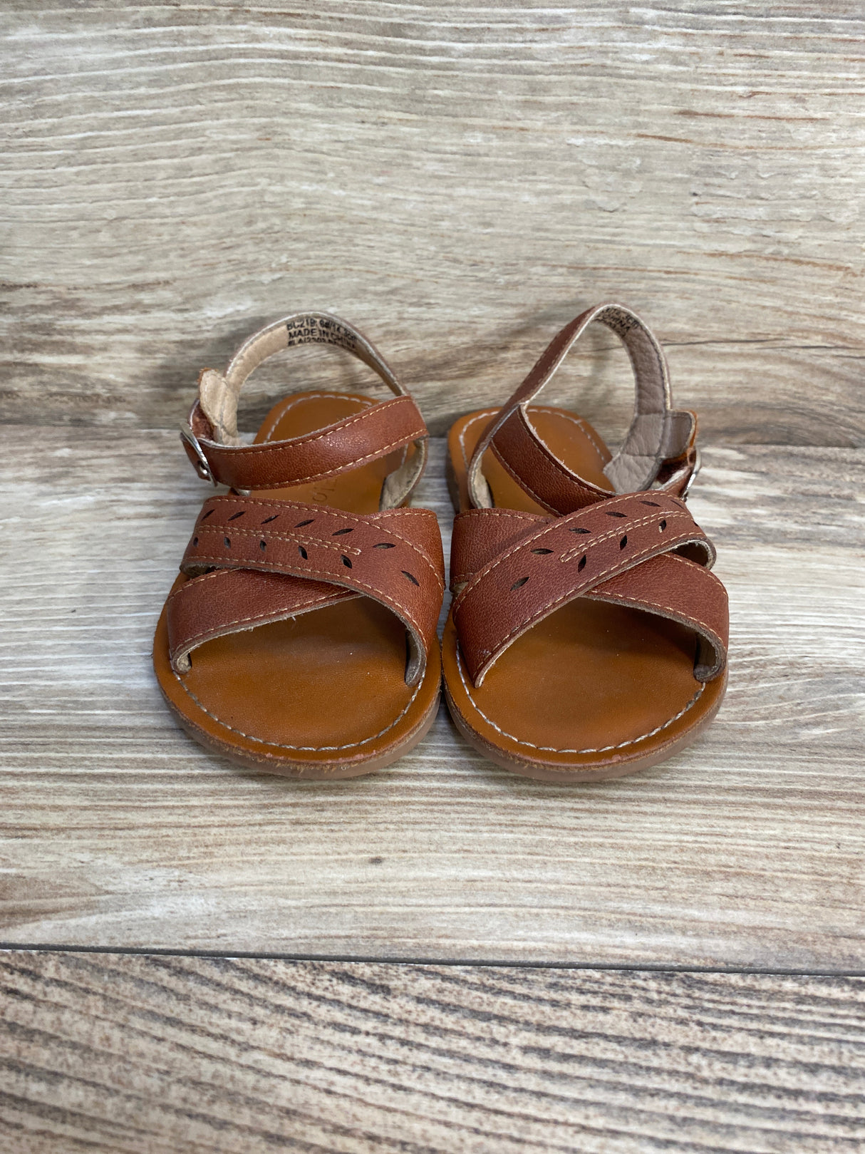 Felix & Flora Open-Toe Brown Sandals sz 6c