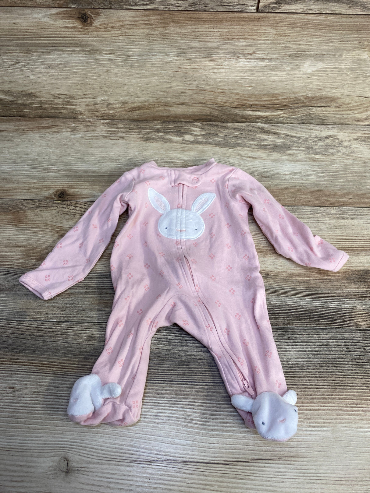 Just One You Bunny Sleeper Pink sz Newborn