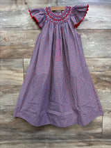 Remember Nguyen Smocked Angel Bishop Dress Red sz 4T - Me n Mommy To Be