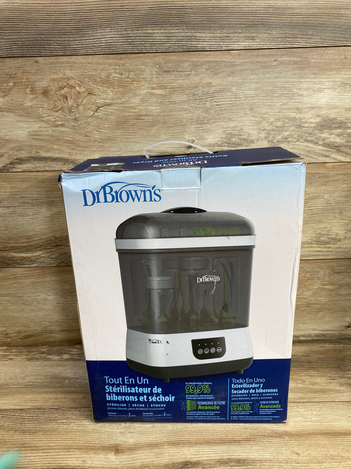 NEW Dr. Brown's All In One Bottle Sterilizer and Dryer