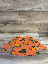 Old Navy Waffle Knit Shirt Orange sz 18-24m